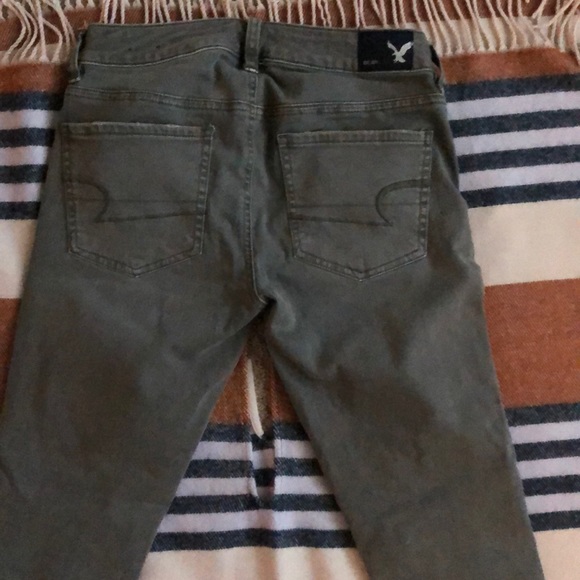 American Eagle Outfitters Green Denim - Picture 3 of 3